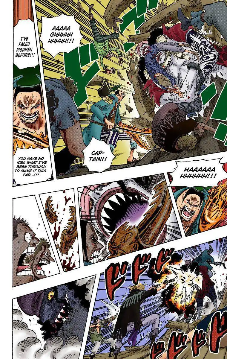 One Piece - Digital Colored Comics Chapter 611 14